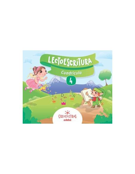 Creceletras Lectoescritura 4 Cuadrícula